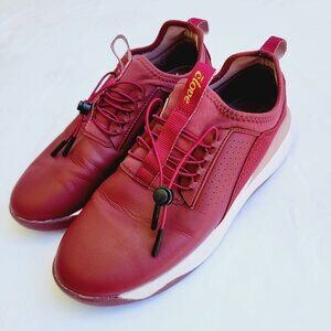 Clove Royal Maroon Nursing Healthcare Comfort Shoes - Men's 8.5 / Women's 10